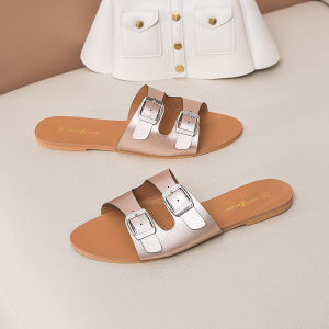 Elegant hot new korean fashion flat sandal