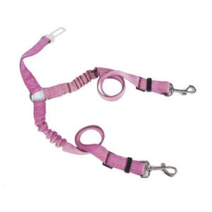 Seatbelts Adjustable Pet Seat Belt for Vehicle Nylon Pet Safety Heavy Duty & Elastic Durable Car Harness for Dogs
