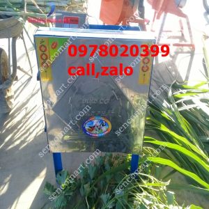 Máy băm cỏ voi inox  băm siêu nhanh nhỏ làm hức ăn cho vật nuôi