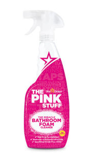 Pink Foam Easy Clean The Miracle Bathroom Foam Cleaner 750ml