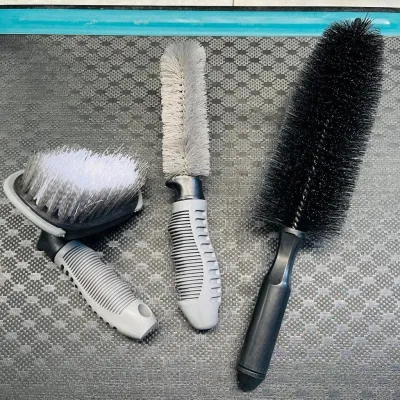 COMBO Cọ Lazang Cọ Rửa Xe Vệ Sinh Vành Mâm Bánh Xe Bàn Chải Chà Lốp Rửa Xe Đa Năng Rửa Gầm Lốc Máy Xe Ô tô Xe Máy