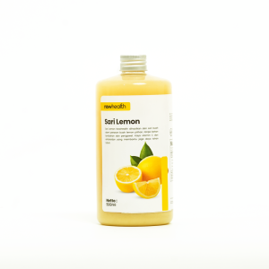 Sari Lemon 500 ml Nowhealth Organik 100% Pure Lemon Juice Fresh Air Lemon Murni Minuman Diet Detoks