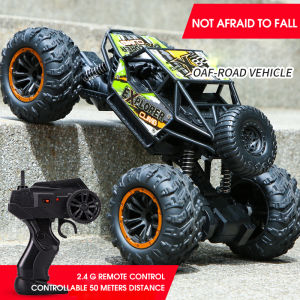Oversized remote control off-road kendaraan mainan mobil pengisian profesional kecepatan tinggi 4-wheel drive anak laki-laki balap mobil