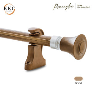 KKC CURTAINS Rod REMINGTON Single Aluminium Curtain Rod Set/Kayu Batang Rod Langsir/Ready Stock