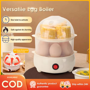 Mini Multi functional Double layer Egg Steamer Automatic Power Off Small Double layer Mini Egg Steamer