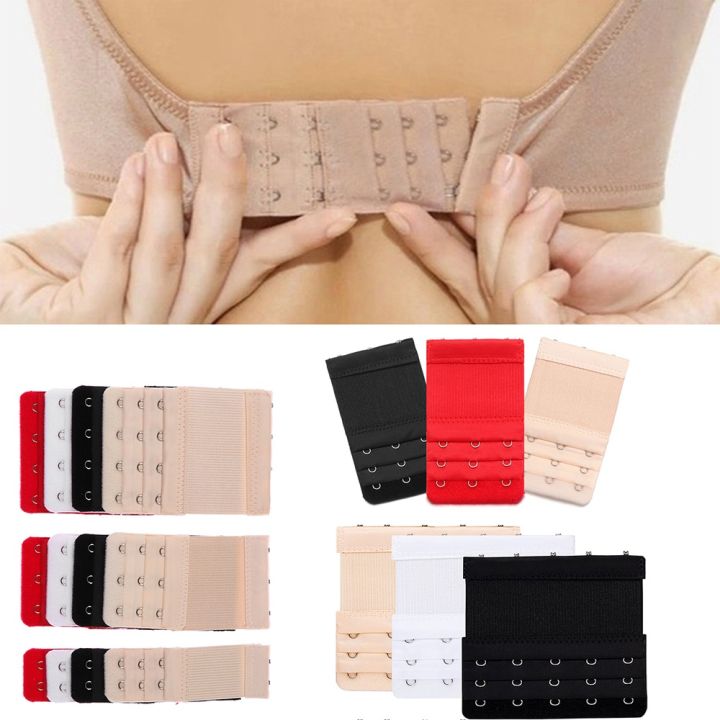 TENDYCOCO Bra Extenders 2 Hook and 3 Hook 3 Rows Bra Extension Fastener Bra  Strap Extender 36Pcs : : Clothing, Shoes & Accessories