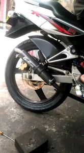 KNALPOT NINJA R RR SS 150CC CARBON KEVLAR UNIVERSAL ORIGINAL GEN2STROKE