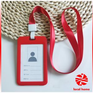 ที่ใส่บัตร PP+ สายห้อยคอ  ที่ใส่บัตรงาน  ป้ายชื่อประจำตัวนักเรียน แนวตั้ง work card holder