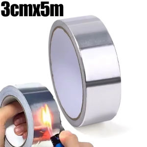 Chịu nhiệt độ cao ống xả niêm phong bếp Vạc chống rò rỉ Kem chống nắng cách nhiệt băng cuộn lá nhôm