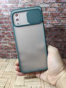 SAMSUNG A10S / M10S SOFT CASE MACARON SLIDE CAMERA PLUS SLOT CARD HOLDER - PGC SHOP