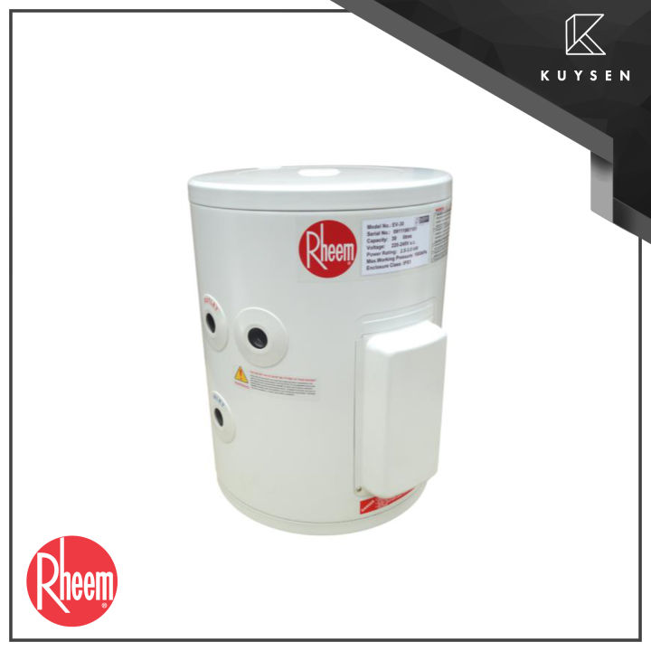 Rheem Storage Water Heater Gallons Capacity by Kuysen Lazada