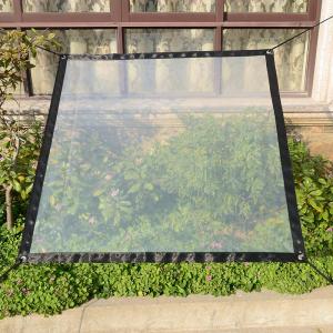Clear Rain Tarp 16s Transparent Film Rain Protection Balcony Succulent Plants Shelter Maintain Temperature Shade Sail