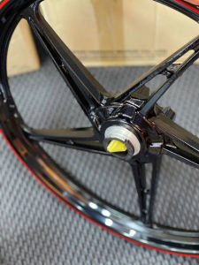 Vành mâm Đúc Spark 135i Yamaha Thailand Xanh/ đỏ Zin chính hãng yamaha thailand