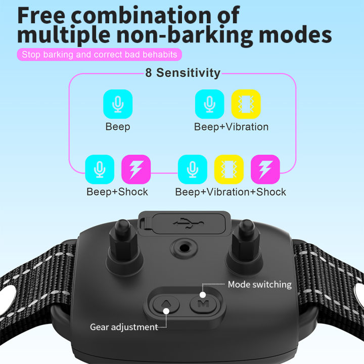 Dog%20Training%20Collar%20Automatic%20Anti%20Bark%20Dog%20Collar%20Type-C%20Rechargeable%20Dog%20Trainer%20Electric%20Shock%20Vibration%20Buzzer%20Waterproof%20-%20Image%208