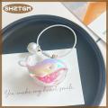 SHZTGM Cute Whale Dolphin Keychain Marine Animal Doll Kawaii Keyring Car Key Chain Accessories For Men Women Couple Bag Jewelry. 