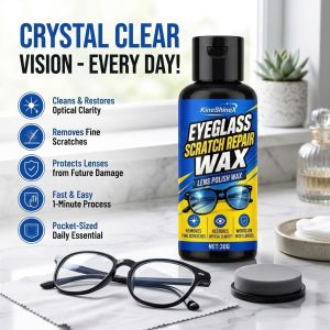 Scratch Repair Glasses Scratch Remover Anti-Scratch Solution for Eyewear Lens Protection