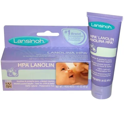 Lansinoh HPA Lanolin Nipple Cream 1.41 oz (40 g)