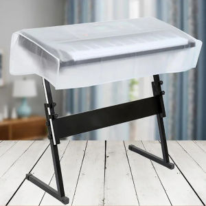 Dust Cover for Keyboards with 61/76/88 Keys Transparent Cover for Electronic Piano Waterproof Case for Digital Piano Storage Bag