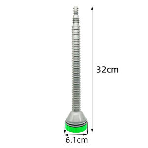 ฝักบัวพับได้พร้อมหัวฉีดหลากหลายขนาด 4 หุน 2000 รู สำหรับการดูแลสวนและต้นไม้