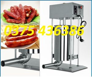 Máy nhồi lòng dồi đùn xúc xích lạp xưởng bằng điện 10L
