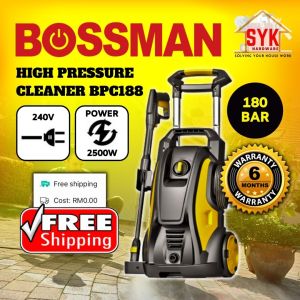 SYK (FREE SHIPPING) Bossman BPC188 Power Water Jet Car Wash High Pressure Washer Cleaner Heavy Duty Pencuci Kereta