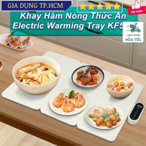 TonyDecor - Khay Hâm Nóng Thức Ăn Electric Warming Tray KF588 - Sản Phẩm Hoàn Hảo Cho Bữa Ăn Ấm Áp