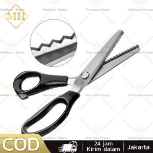Gunting Zigzag 9" Beltex Untuk DIY Garment / Gunting zigzag zig zag gunting kain gunting gelombang Belltex