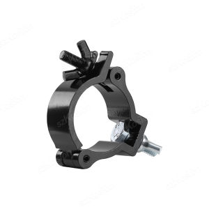 6 Pcs Heavy Duty Clamps DJ Stage Lights Hooks Aluminum Alloy Clips Moving Head Truss Hook 48-52mm Pipe Diameter