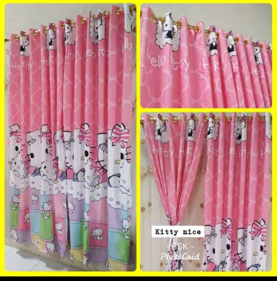 GORDEN SMOKRING PINTU KARAKTER HELLOKITTY BALON