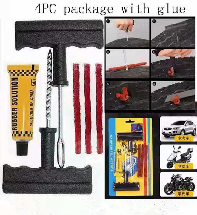 Tubeless tire repair sales kit