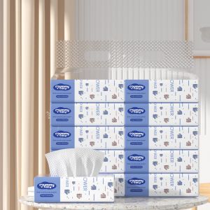 10 packets of household paper napkins 4 layers 480 sheets of clean paper towels daily toilet paper#ct013