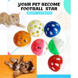 Pet Bell Color Ball Toy Decoration Accessories Cat Dog Ball Bola Loceng Mainan Kucing Anjing