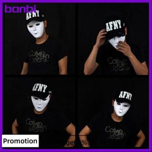 banbi Halloween Cool PVC Kamen Rider Ghost Dance Hip Hop Mask White Night Lights Mask