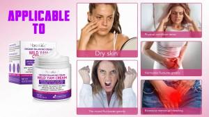 Wild Yam Cream Topical + Natural Wild Yam Cream for Hormone Balance Support Perimenopause & Menopause Relief Nourish The Skin Daily Moisturiser for Women 4.23Oz