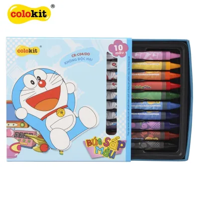 Bút sáp màu / Sáp tô màu Colokit Doraemon CR-C05/DO. 24 màu