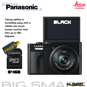 Panasonic Lumix DMC-TZ99 Compact Travel Camera Black/Silver