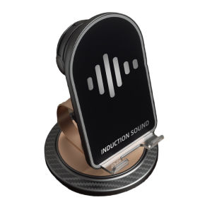 ที่วางโทรศัพท์มือถือแบบพับได้มัลติฟังก์ชั่น ที่วางโทรศัพท์มือถือแบบหมุนได้ลําโพงสองโหมด