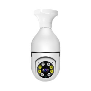 Kamera CCTV 2MP WiFi Pintar V380 Kamera Keamanan Berbentuk Bola Lampu