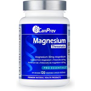 CanPrev Magnesium Threonate – Bổ Sung Magie Hỗ Trợ Não Bộ & Hệ Thần Kinh - - Hỗ trợ khả năng tập trung và ghi nhớ - Hỗ trợ thư giãn tinh thần - Hỗ trợ giấc ngủ tự nhiên - Hỗ trợ sức khỏe tổng thể