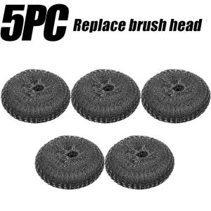 พร้อมที่จับแปรงขัดหม้อสแตนเลสเกรดสำหรับการกำจัดคราบที่แข็งแกร่งโดยไม่ทำลายการเคลือบแปรงทำความสะอาดในครัวเรือน