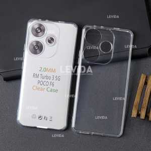 Poco F6 5G Premium Tpu 2.0mm Softcase Silikone Super Bening Clear Case Poco F6 5G