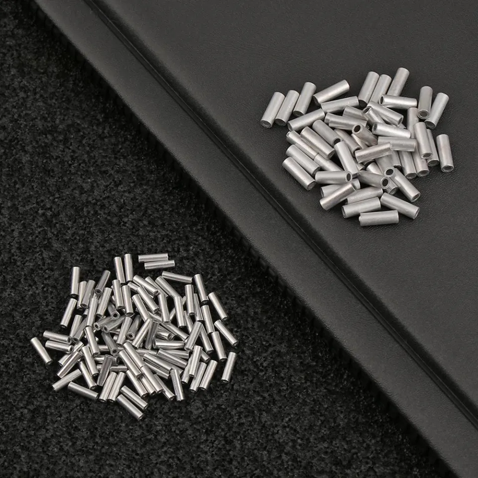 100PCs/Lot 0.8mm/1.0mm/1.2mm/1.4mm/1.6mm/1.8mm Round Real Aluminum