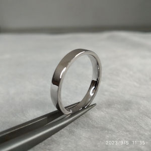 Ready Cincin Berlian Moisanit /zircon 2-3gram 9K Gold (White) plated Silver & Titanium Silver BEA06