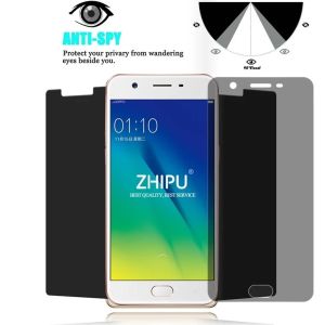 TEMPERED GLASS ANTI SPY OPPO A57 LAMA (2016) - SCREEN PROTECTOR ANTI GORES KACA SPY ANTI PRIVACY ANTI NGINTIP