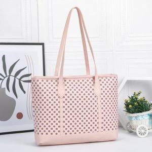 HY BAG #8811 FASHION WOMENS PU LEATHER LARGE CAPACITY POLKA DOT HANDBAG SHOULDER BAG