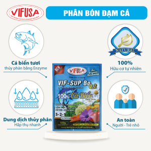 VIF-SUP Bo 0.2 - Phân bón đạm cá gói 100g