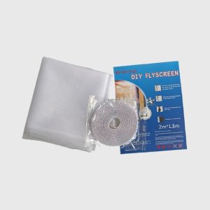 BATHI Kelambu Jaring Kasa Nylon DIY Perekat Hook and Loop Tirai Jendela Anti Nyamuk Mosquito Net
