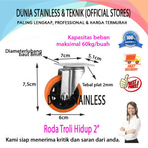 Roda Troli Hidup 2"