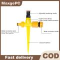 MaxgePC Vòi phun nước tưới vườn hệ thống tưới tiêu xoay 360 ° hệ thống tưới nước tưới cây nông nghiệp tự động tưới cỏ. 