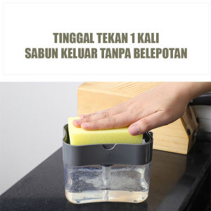 Dispenser Sabun Cair 2in1 Untuk Cuci Piring Praktis